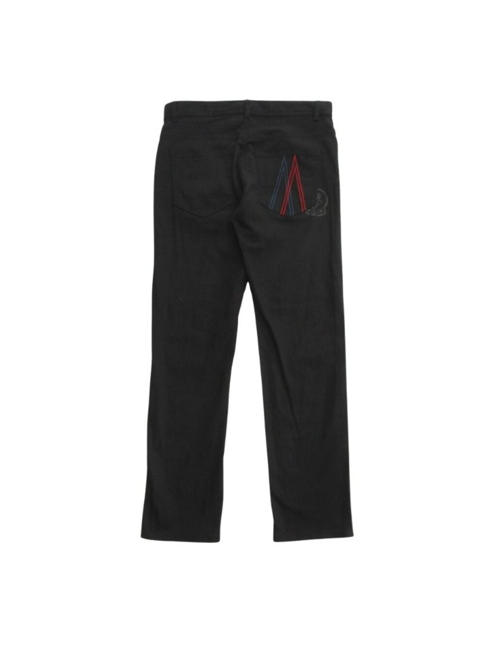 Moncler Pantalone 5 Tasche 5 Pockets Pants Skinny Slim Stretch Logo Embroidery